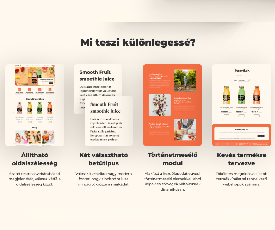 Shoprenter Berlin téma - Mi teszi különlegessé? - Shopmentor