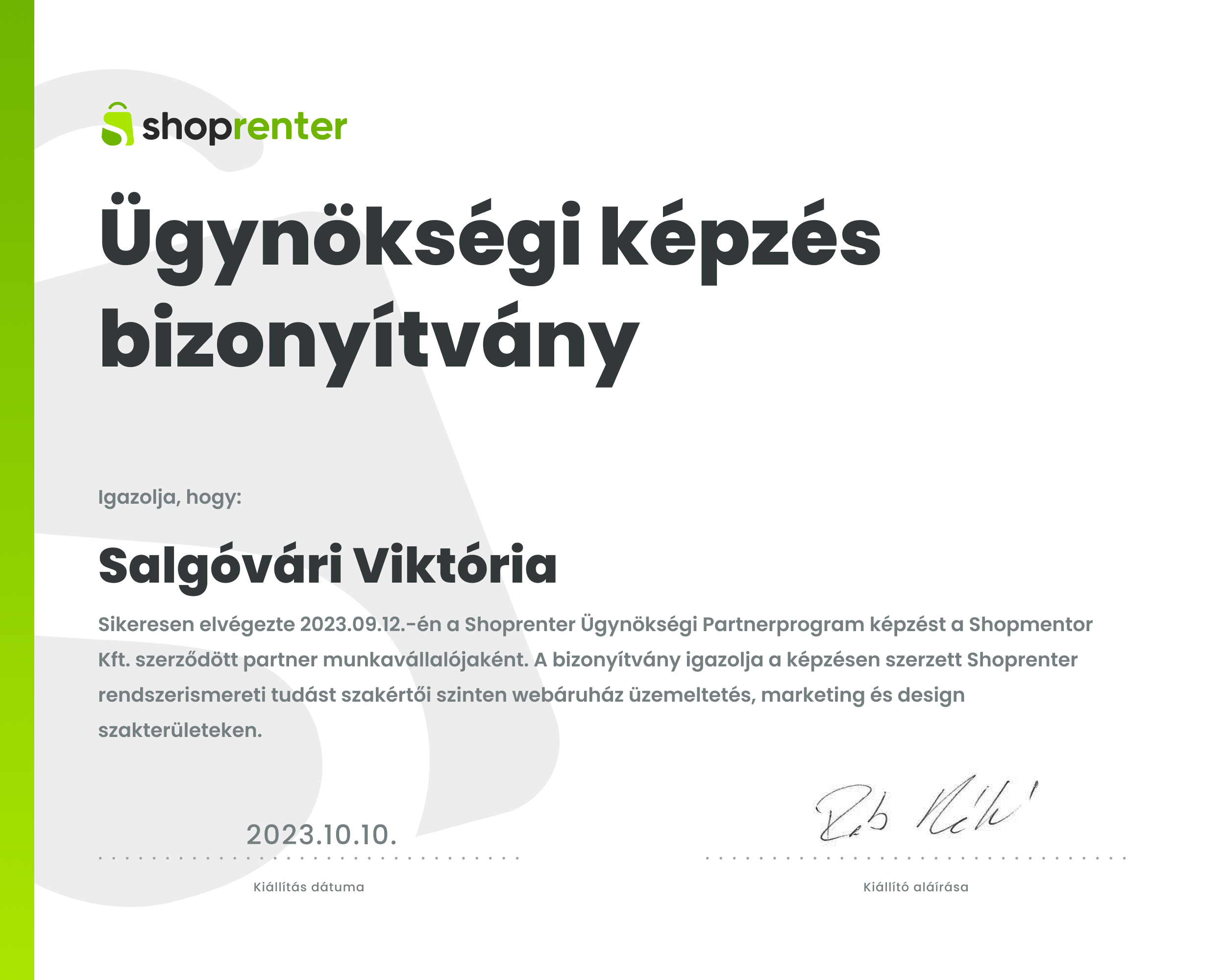 bizonyitvany